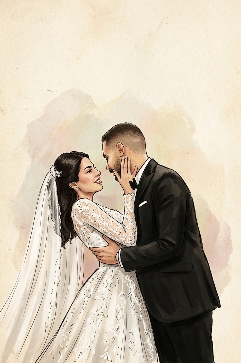 Abdelrahman and Mervat together